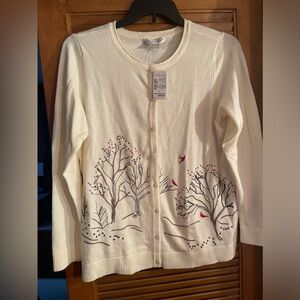 Christopher Banks Cardigan Large. NWT